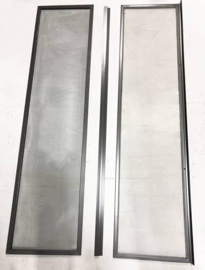 086BFSCNAL - Aluminum Screen Tank Top for 50 Gallon Low Boy