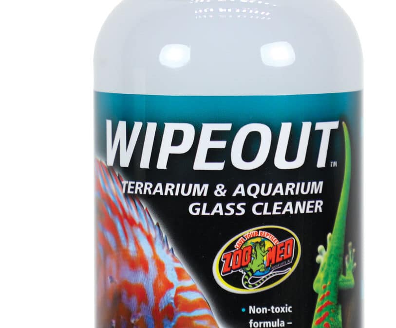 Wipeout&trade; Terrarium & Aquarium Glass Cleaner