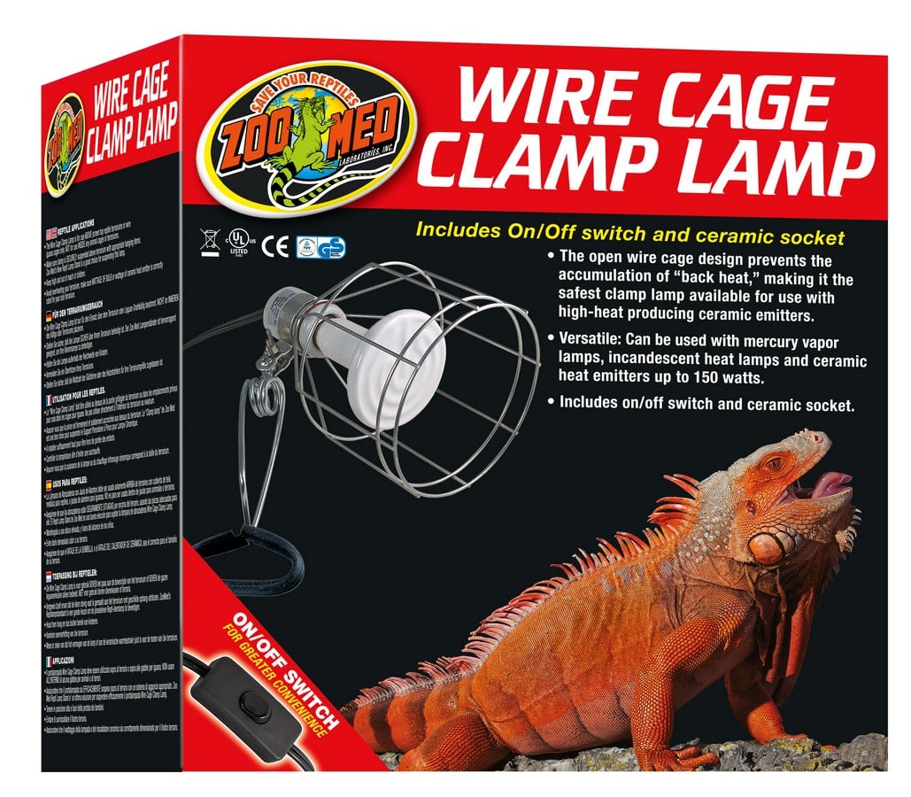 Wire Cage Clamp Lamp | Zoo Med Laboratories, Inc.