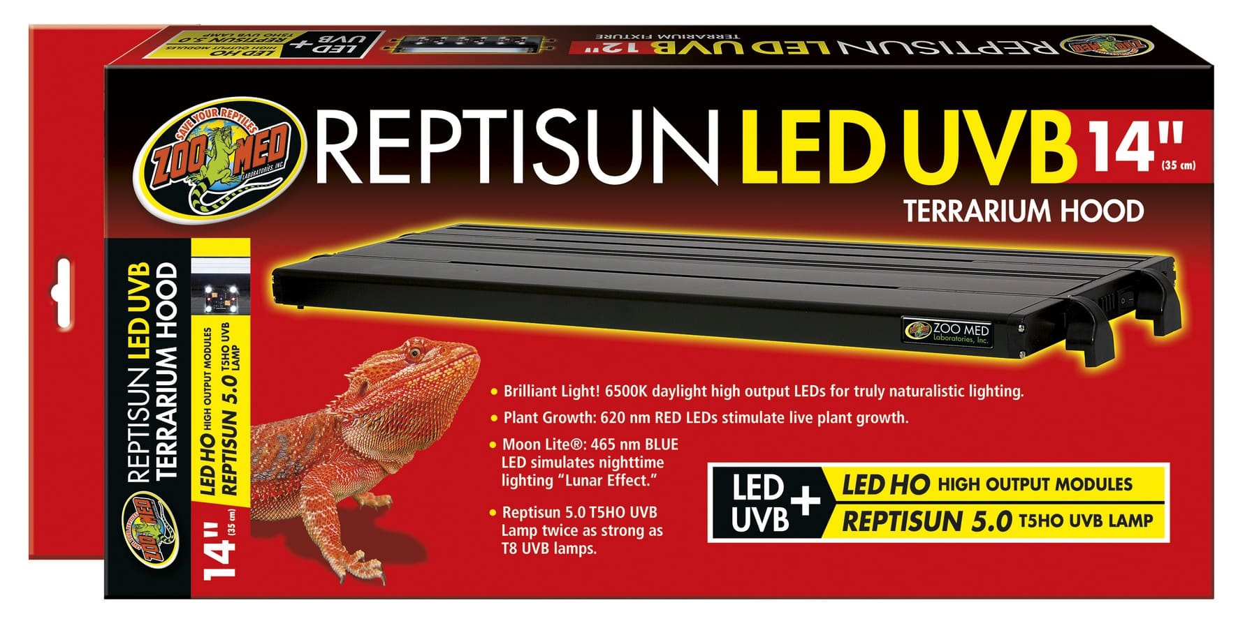 ズーメッド ZOOMED LED UVBテラリウムフード24 LF-86 T5 ReptiSun® LED UVB Terrarium Hood | Zoo Med Laboratories, Inc.