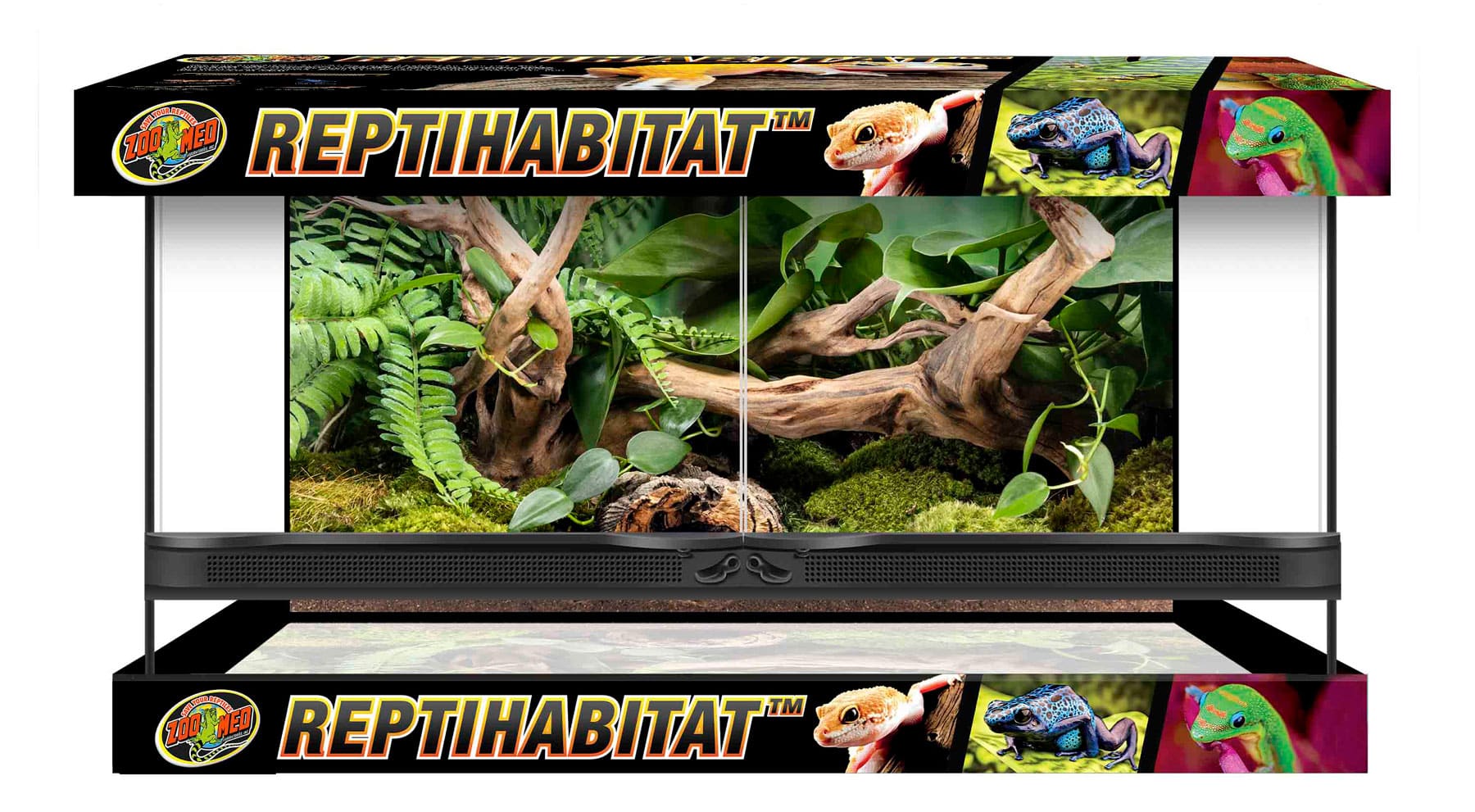 Naturalistic Terrarium® Double Door | Zoo Med Laboratories, Inc.