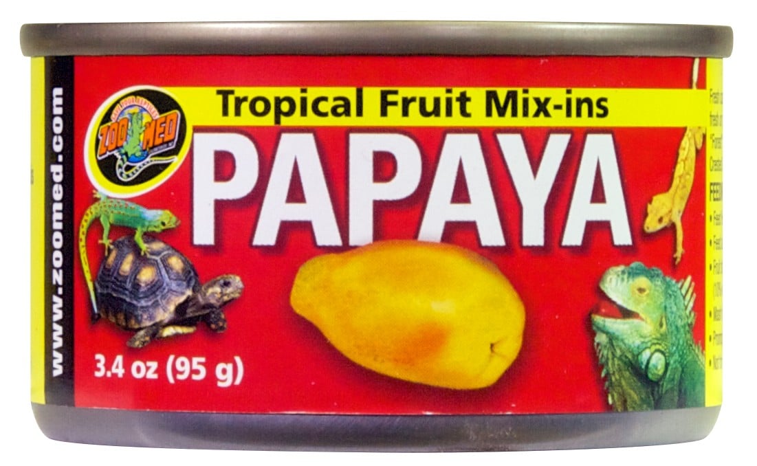Tropical Fruit Mix-ins Papaya | Zoo Med Laboratories, Inc.