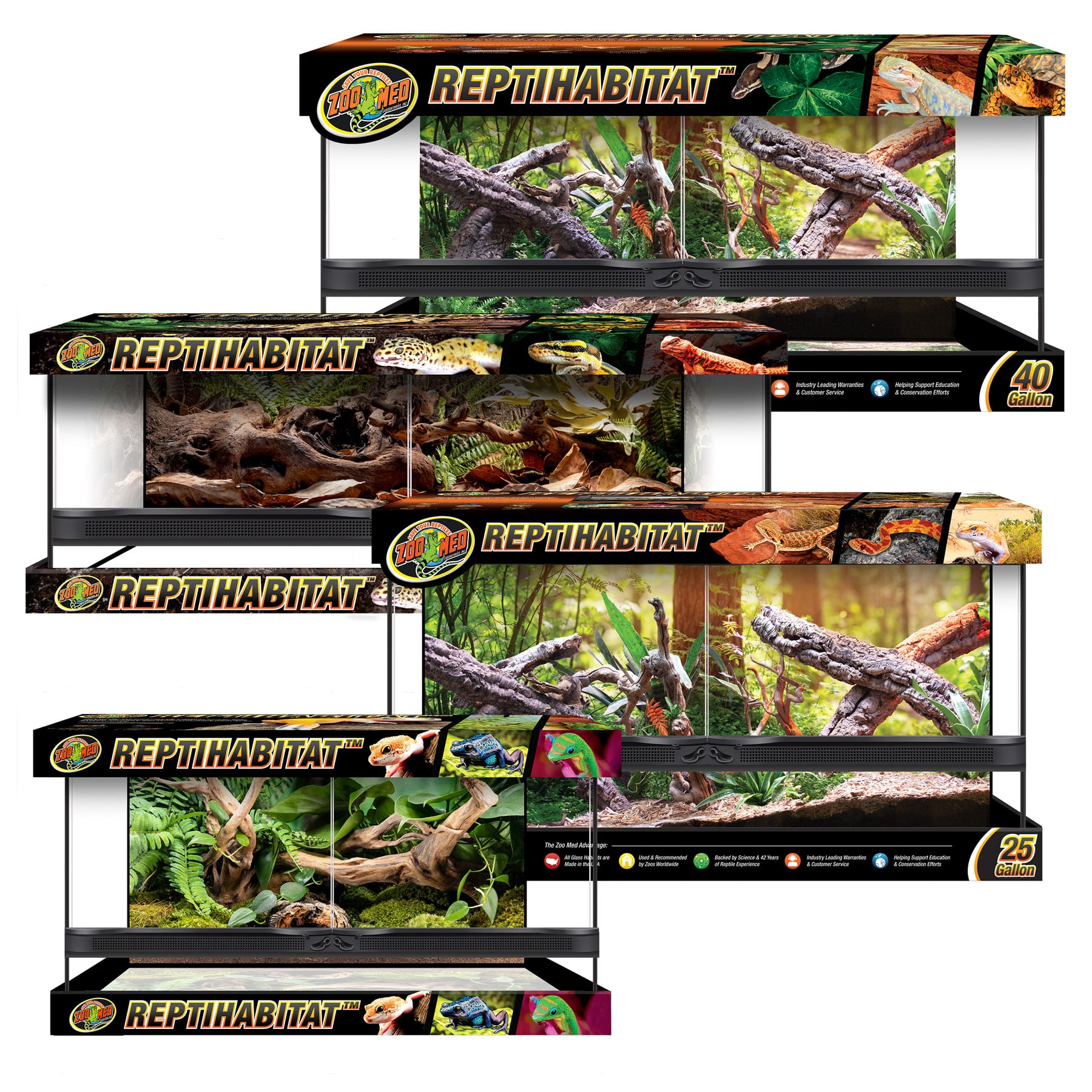 Naturalistic Terrarium® Double Door | Zoo Med Laboratories, Inc.